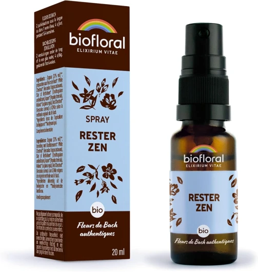 Rester Zen - BIO DEMETER - Spray 20 ML - Faire face au Quotidien - Fleurs de Bach Authentiques