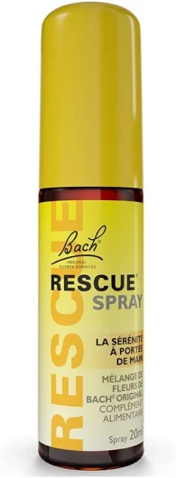 Spray Jour - Bien-être émotionnel naturel - Mélange de 5 Fleurs de Bach Original - Idéal pour les stress du quotidien : voyages, examens, réunions, journées chargées - 20 ml